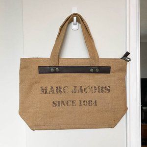 Marc Jacobs Burlap Tote Bag